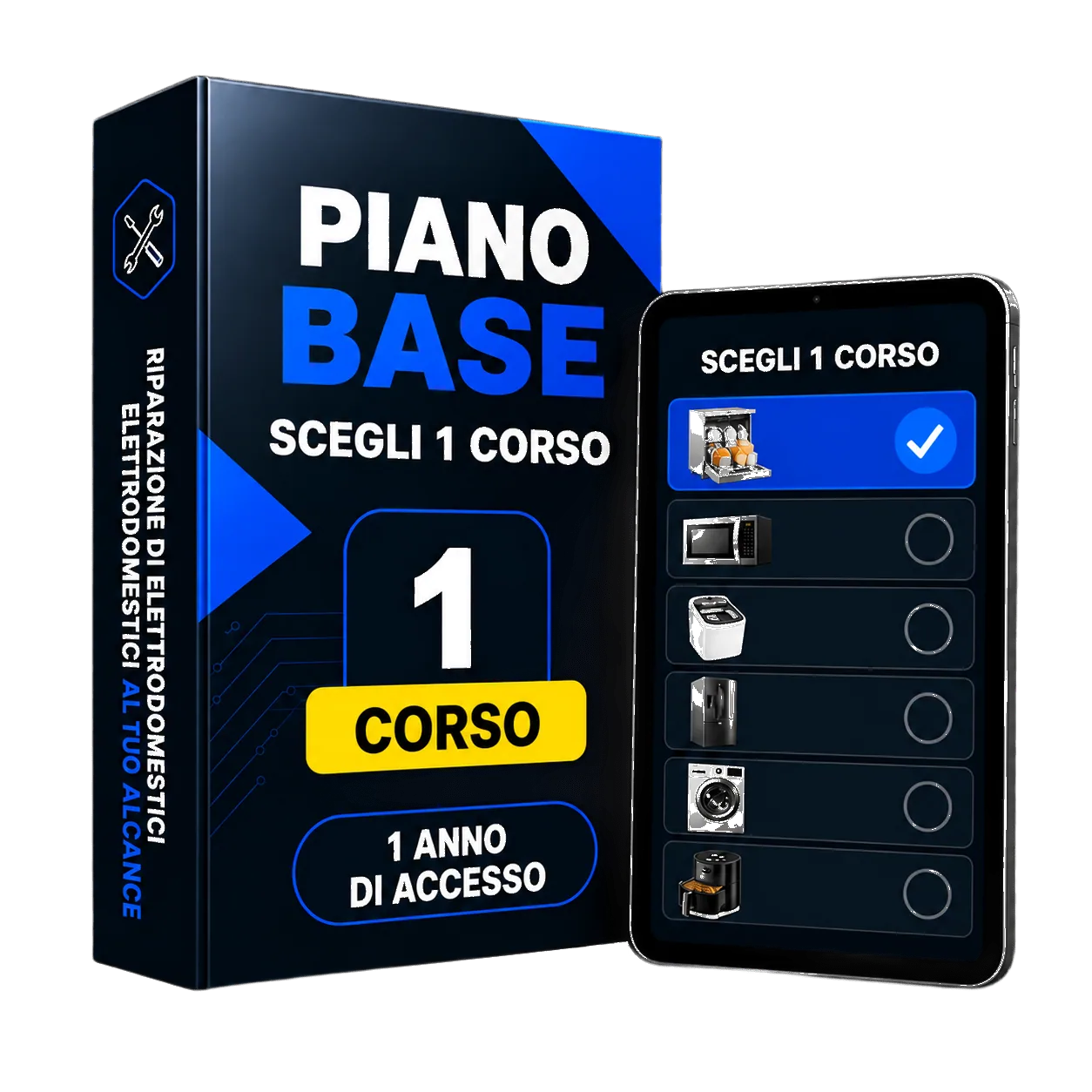 Anteprima del Piano Base con un corso a scelta